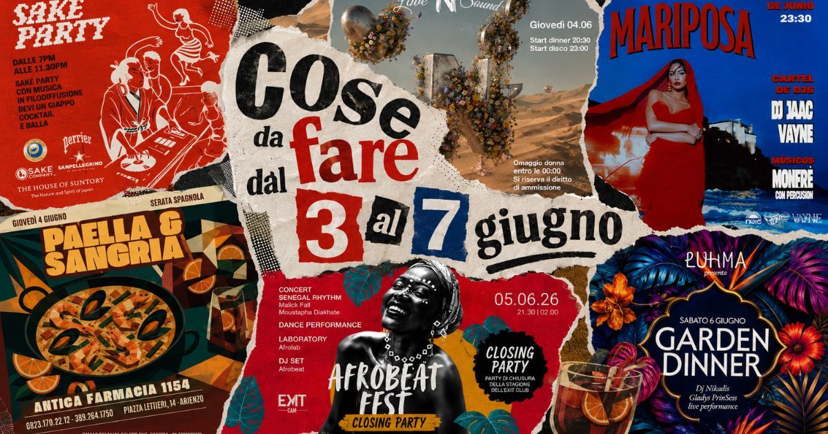 cose da fare dal 3 al 7 giugno in campania local radar